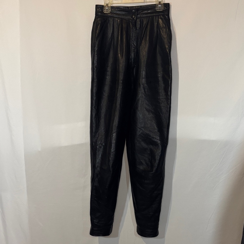 Danier Black Leather Pants